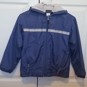 Patagonia fleece lined windbreaker